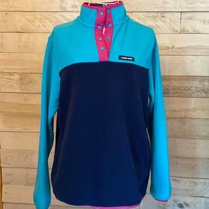 Women’s Medium Lands’ End Pullover Fleece
